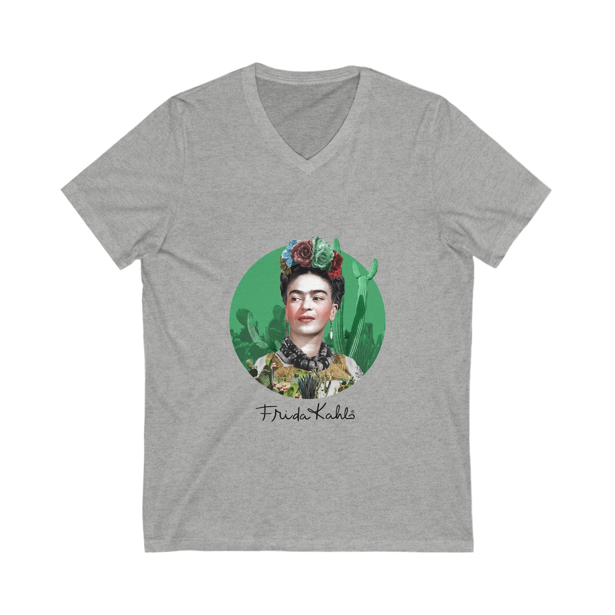 Frida Kahlo V-Neck Tee