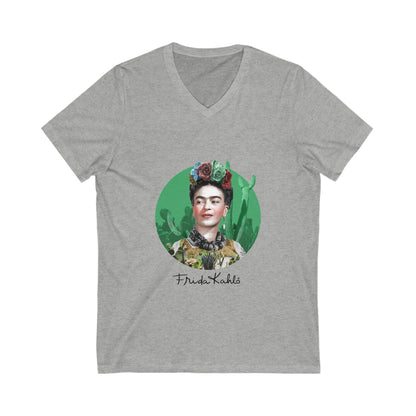 Frida Kahlo V-Neck Tee