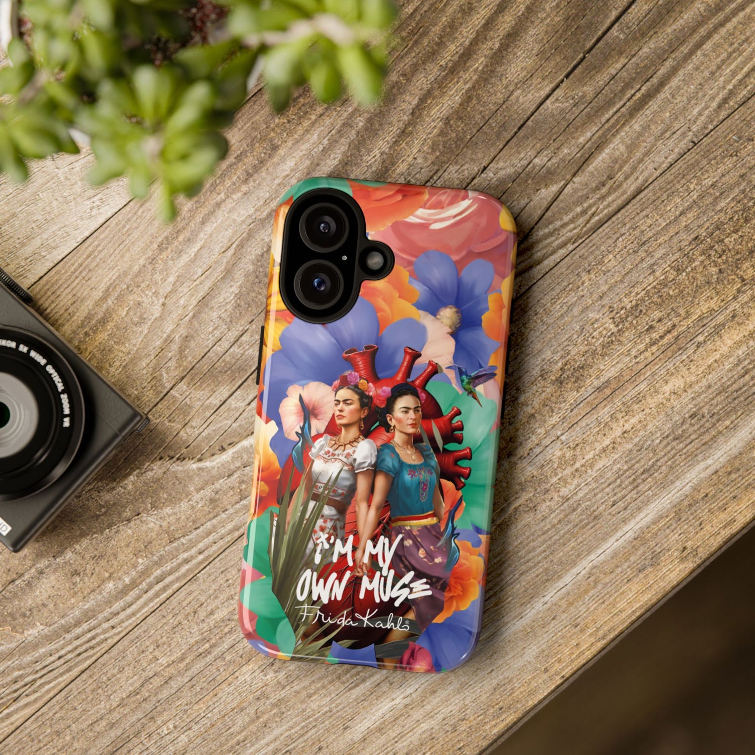 Frida Kahlo - I Am My Own Muse - Colorful Art Phone Case