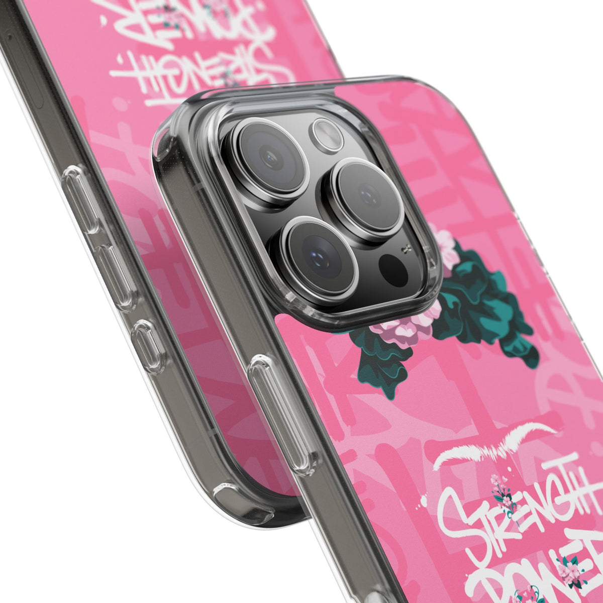 Frida Kahlo Strength Power Warrior iPhone Case - Breast Cancer Awareness