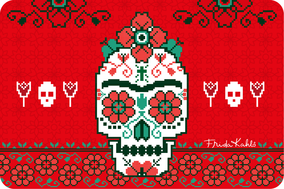 Frida Kahlo Christmas Gift card