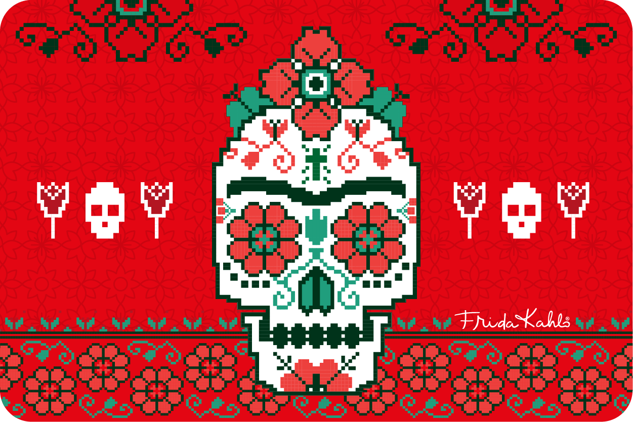 Frida Kahlo Christmas Gift card